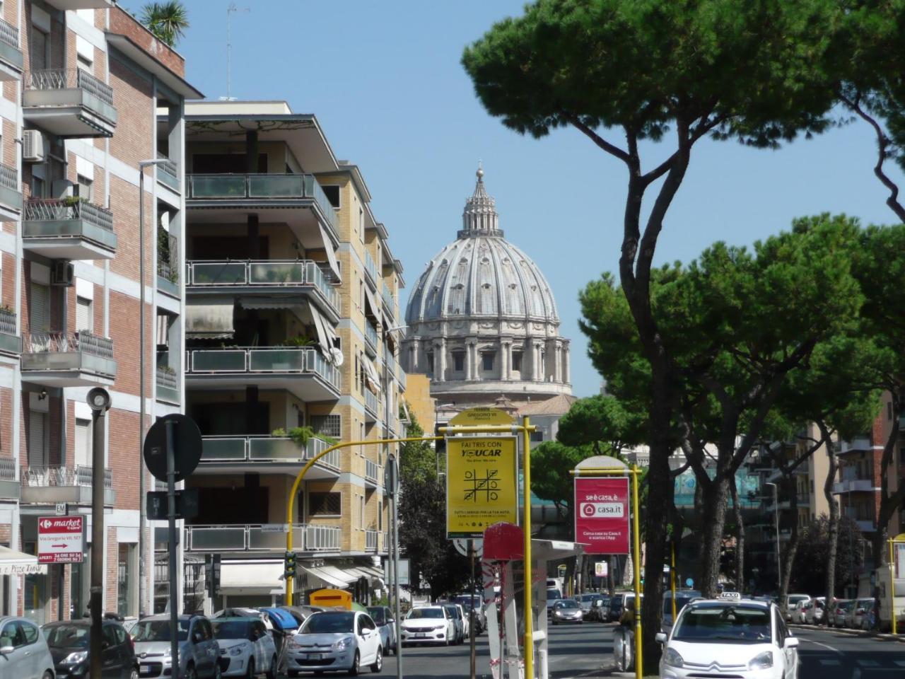 B&B Alla Cupola Di San Pietro Rom Eksteriør billede